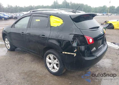 2008 Nissan Rogue Sl z USA, uszkodzony, nr VIN JN8AS58V08W400956